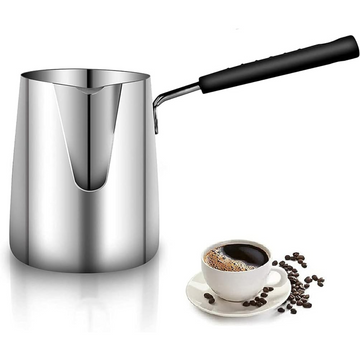 600ML/20oz Turkish Coffee Pot – 304 Stainless Steel Coffee and Butter Warmer