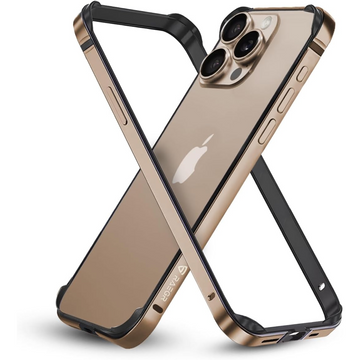 iPhone 16 Pro Max Case | Anodized Aluminum Bumper | Supports Mag-Safe Wireless Charging