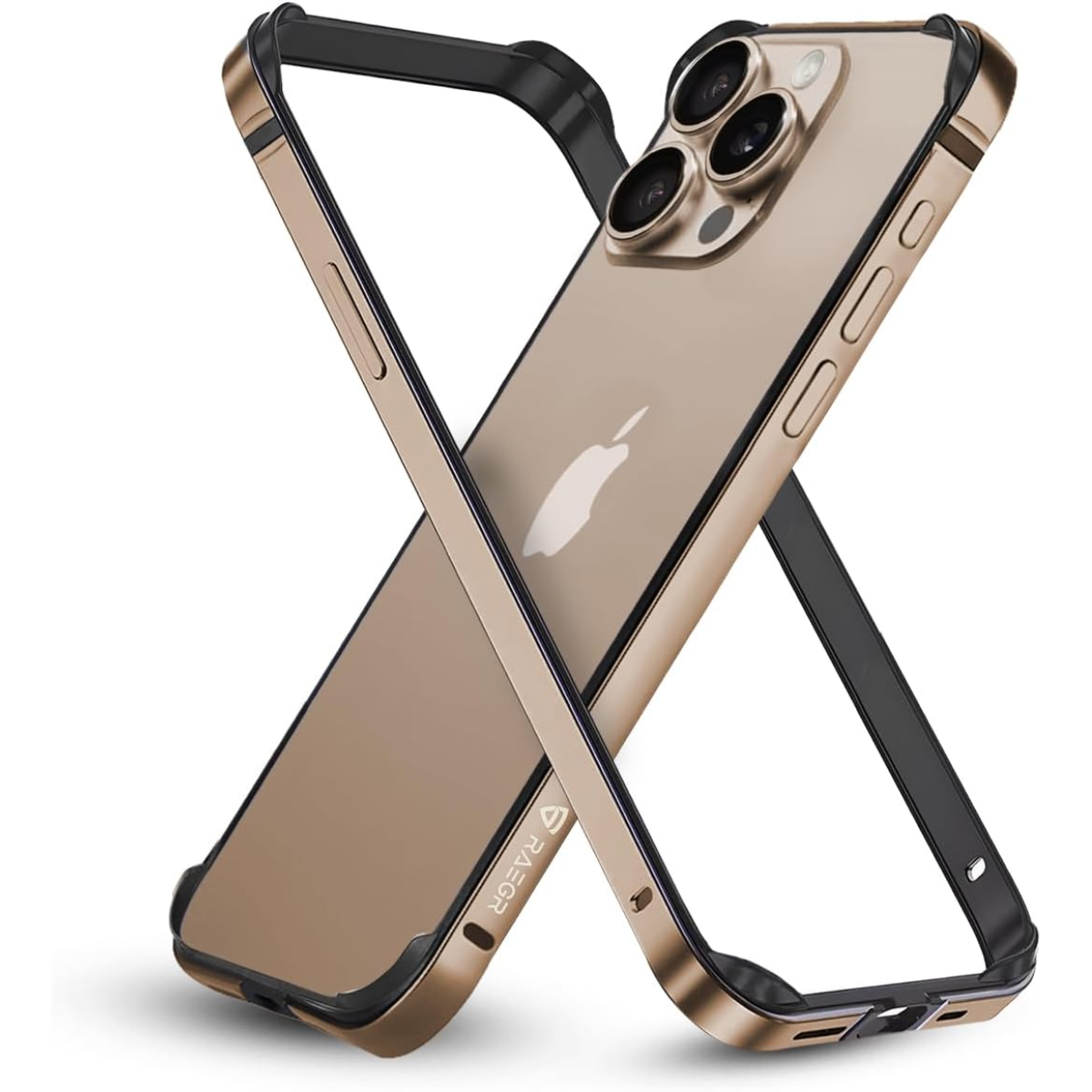 iPhone 16 Pro Max Case | Anodized Aluminum Bumper | Supports Mag-Safe Wireless Charging