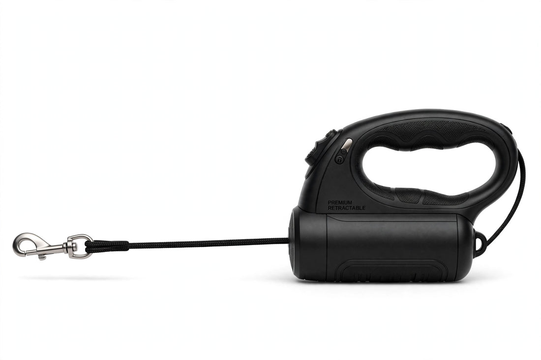 TAIJI Retractable Dog Leash - 5 Meter - 360° Tangle Free - Size S